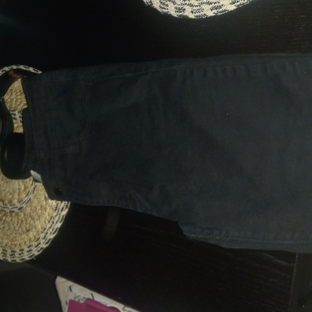High Rise Slim Straight Black Jeans NWOT
